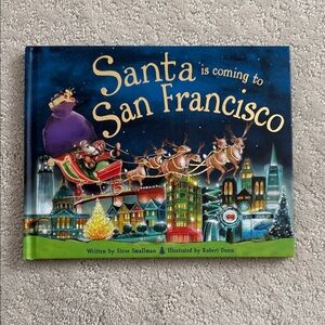 Santa is Coming to San Francisco Book